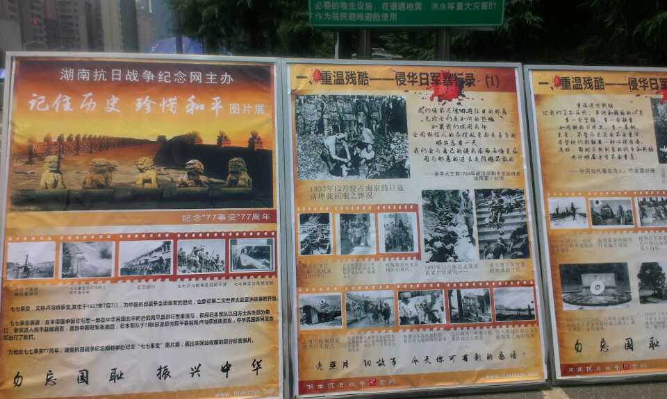 珍愛(ài)和平,勿忘國(guó)恥,圖片展覽2